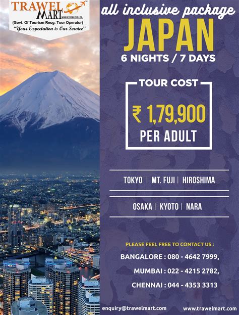 japan tours all inclusive packages singapore